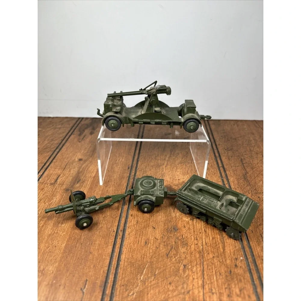 Rare Pre-War Dinky/Meccano #162 18-POUNDER QUICK FIRING FIELD UNIT Metal Toy‎
